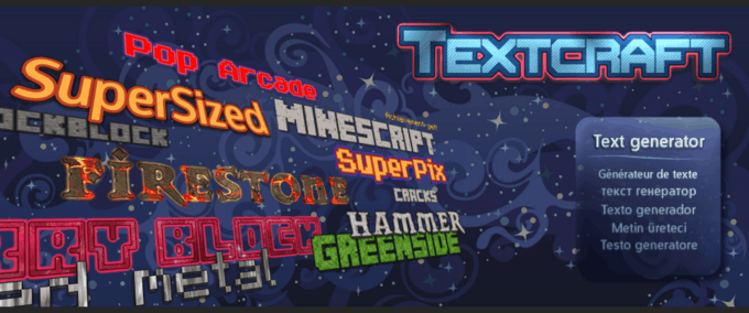 Minecraft Font - Minecraft Font Generator